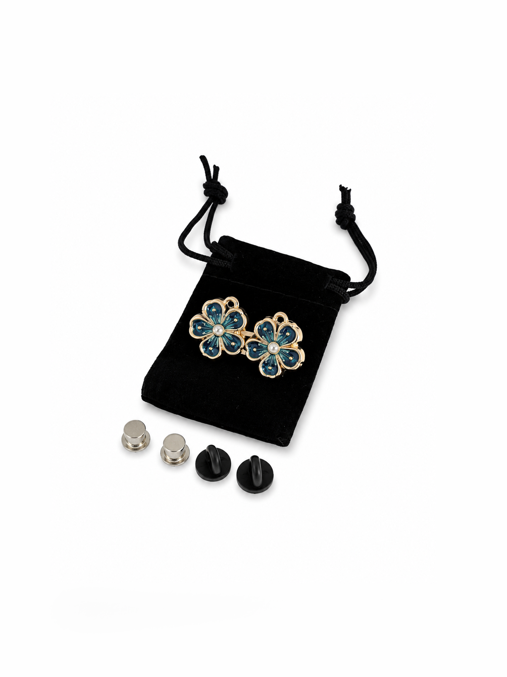 Flor de Cinco Pétalos – Pin Ajustador de cintura para jeans y pantalones