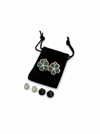 Flor de Cinco Pétalos – Pin Ajustador de cintura para jeans y pantalones