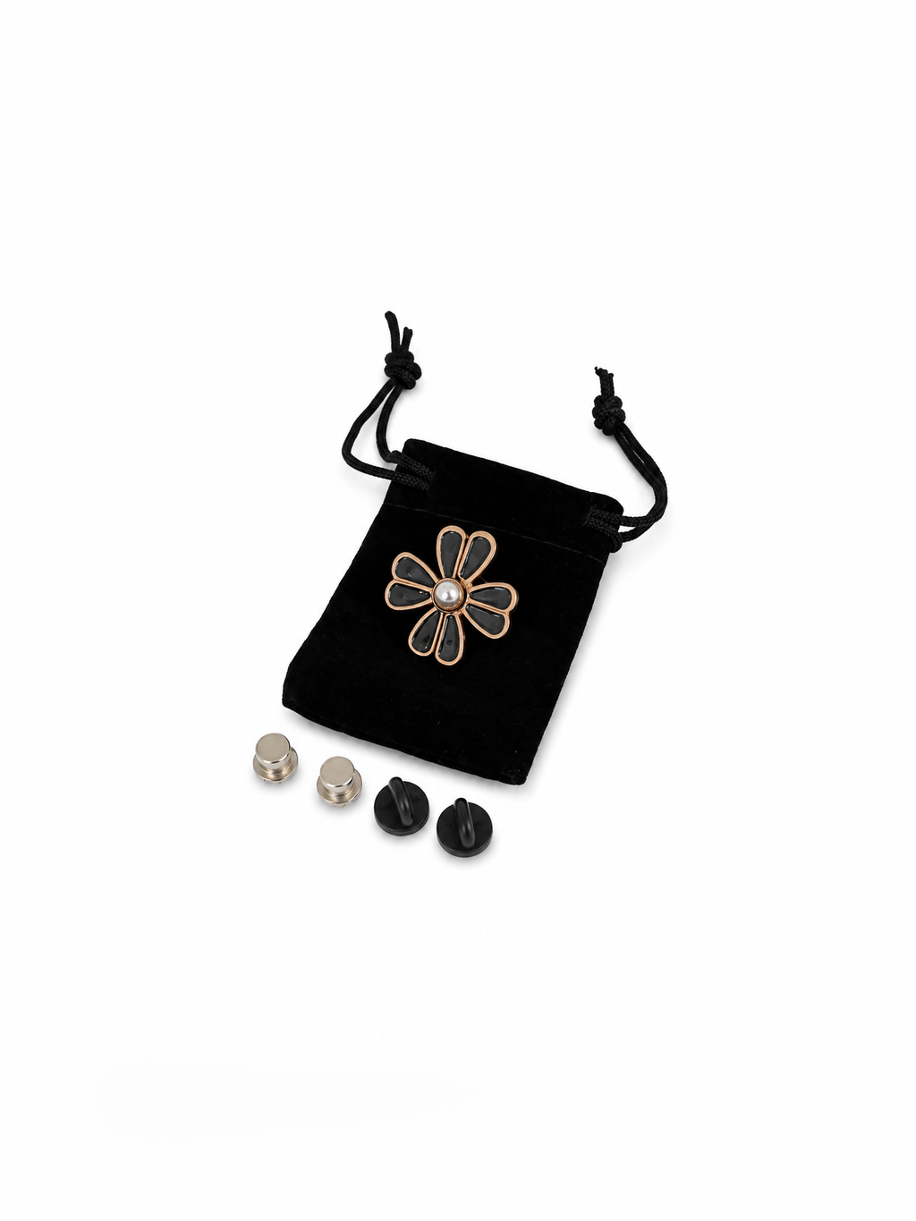 Flor de Ocho Pétalos – Pin Ajustador de cintura para jeans y pantalones