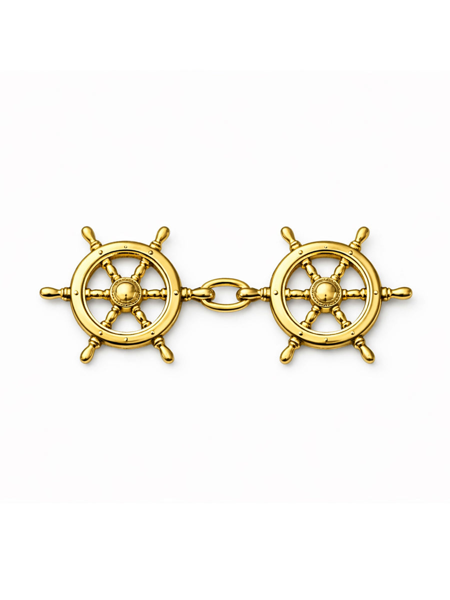 Ship's Wheel - Gold