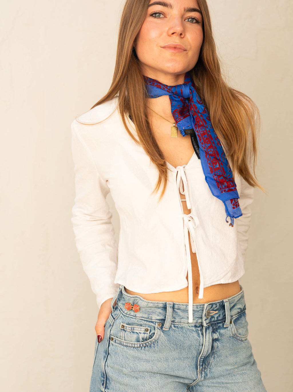 Rosa – Pin Ajustador de cintura para jeans y pantalones