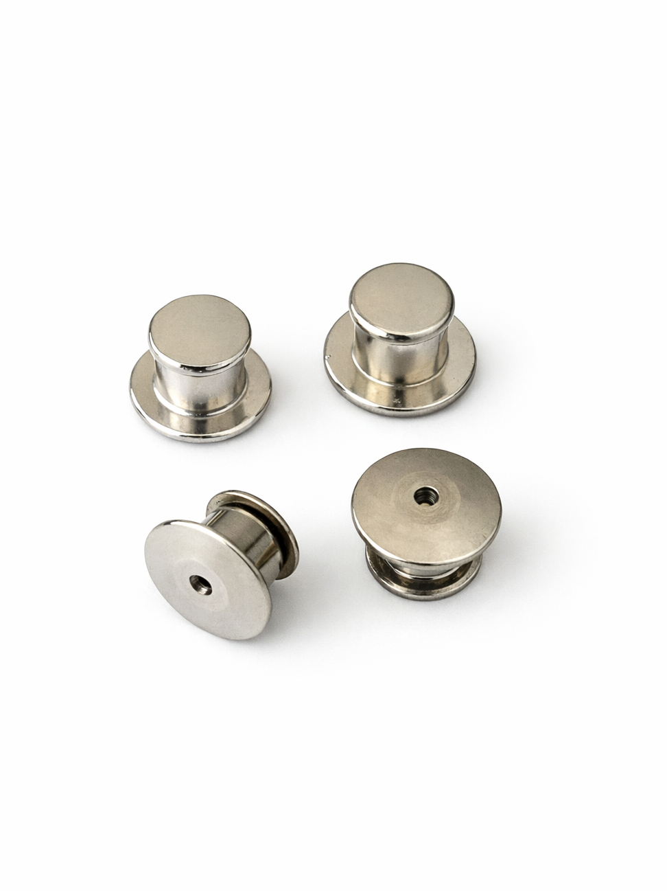Metal Pin Backs - 4 Pack - The Pin Theory