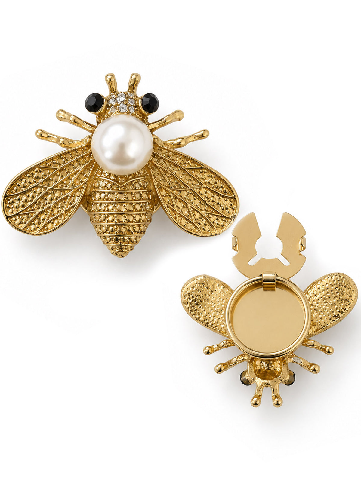 Pearl Honey Bee Button Cover Set