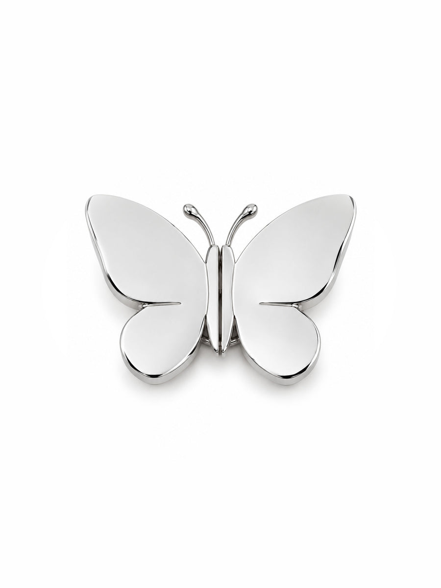 Schmetterling - Silber