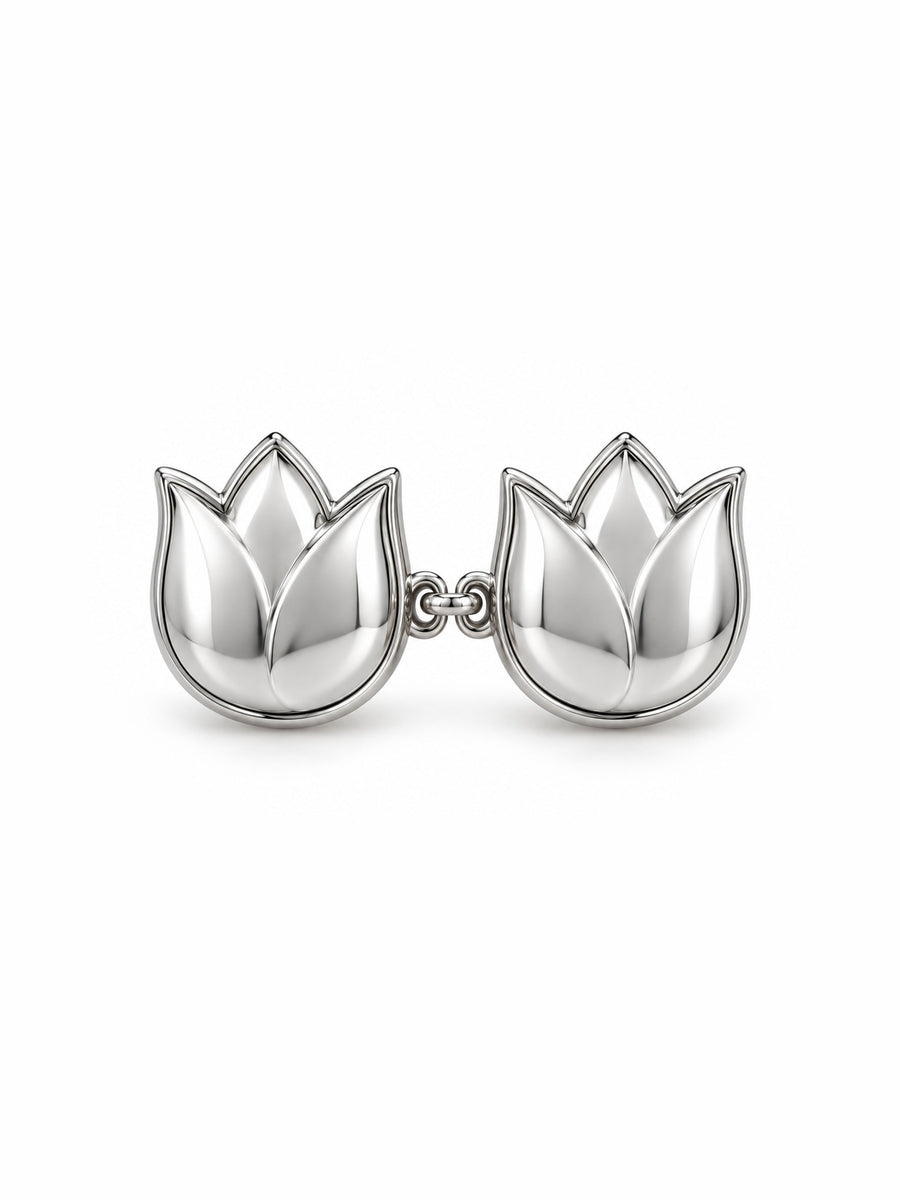 Metall-Tulpe – Silber